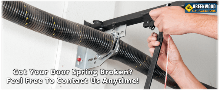 Broken Garage Door Spring Greenwood